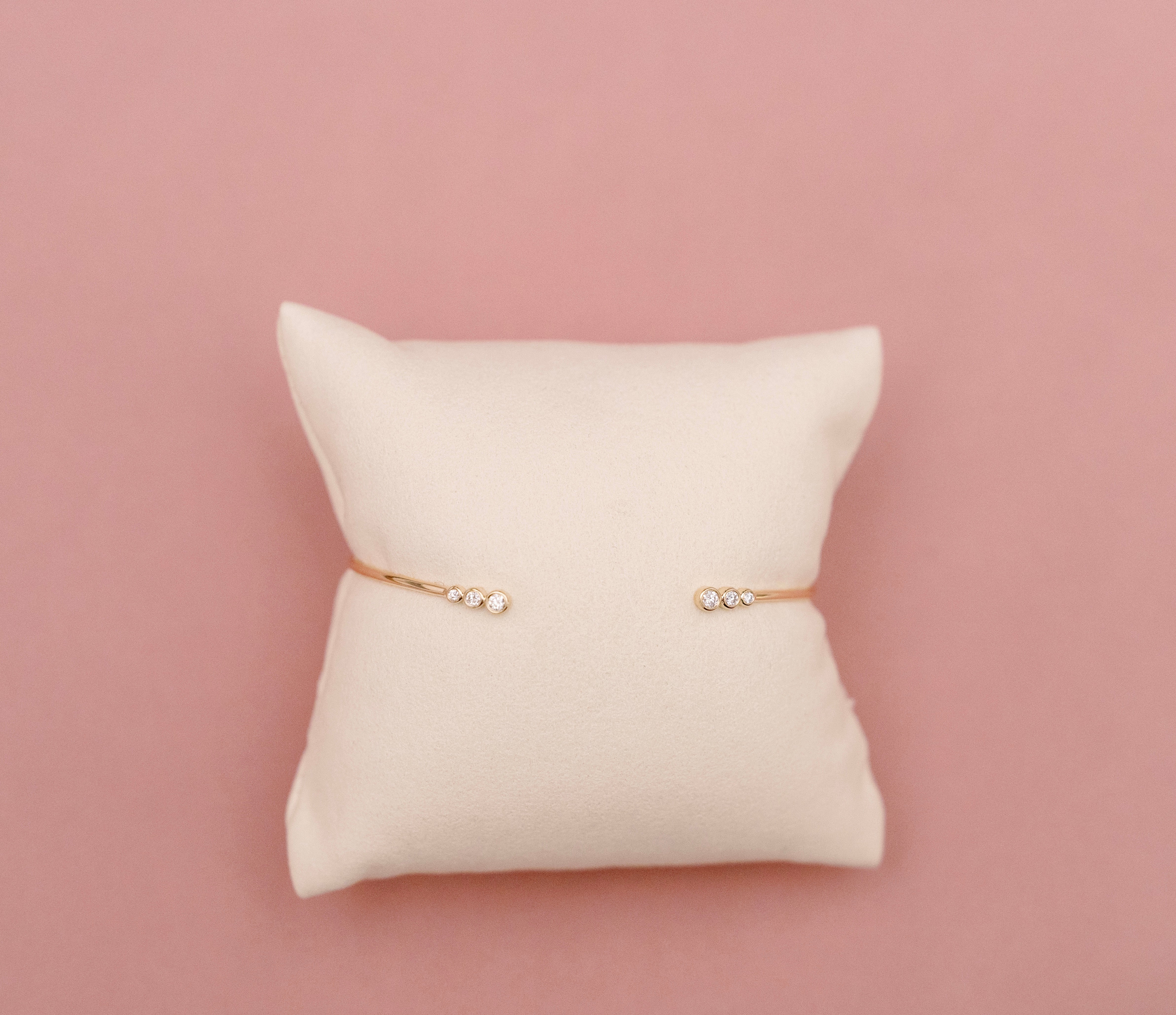 Bangle with Diamond 14kt