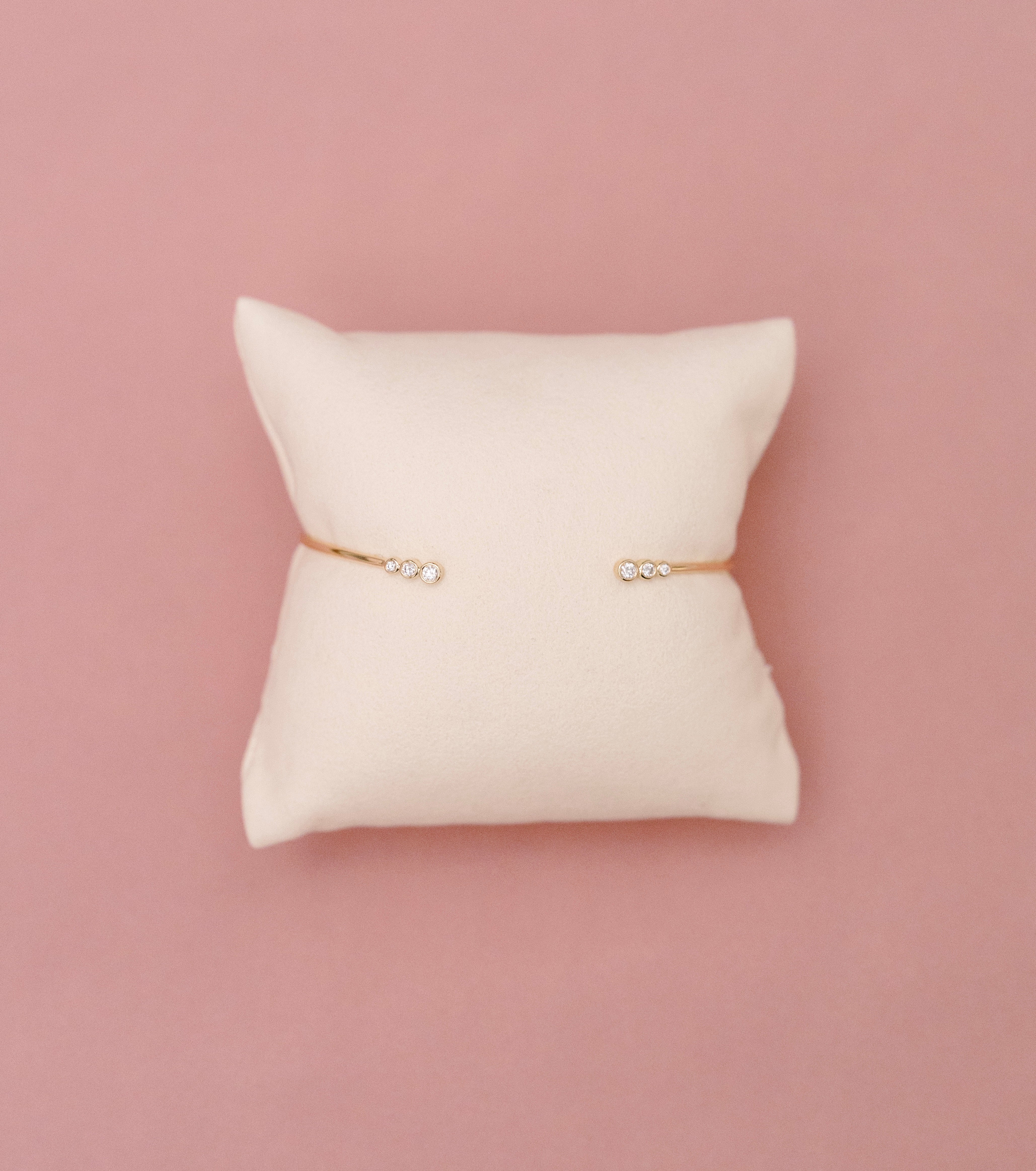 Bangle with Diamond 14kt