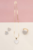 Heart Set 14kt Gold
