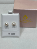 Pearl Earring 14kt Gold