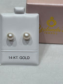 Pearl Earring 14kt Gold