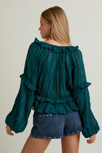 Sweet  Smerald Blouse
