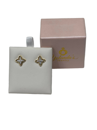 Flor Earring 14kt